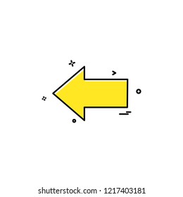 Arrows icon design vector