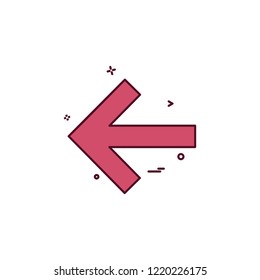 Arrows icon design vector