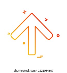 Arrows icon design vector