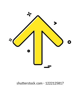 Arrows icon design vector