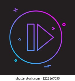 Arrows icon design vector