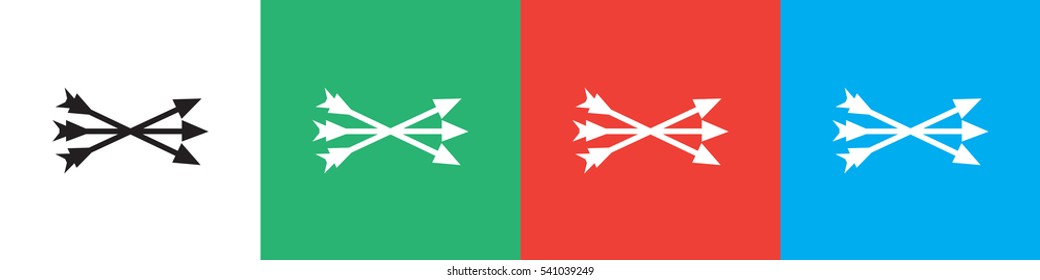 arrows icon illustration isolated vector sign symbol