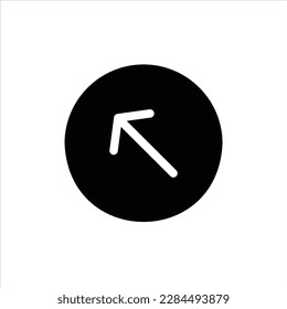 Pfeilsymbol mit isoliertem Vektorgrafik und transparentem Hintergrund.