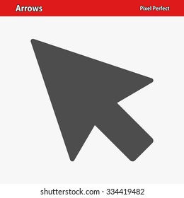 Arrows Icon. Professional, pixel perfect icon optimized for both large and small resolutions. EPS 8 format.