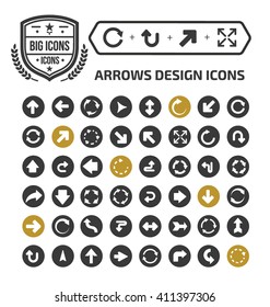 Arrows icon set,vector