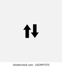 arrows icon sign signifier vector
