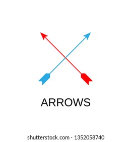 Arrows icon. Arrows symbol design. Stock - Vector illustration can be used for web