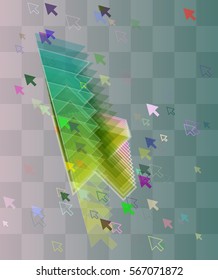arrows icon texture