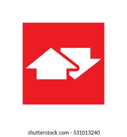 Arrows Icon Vector