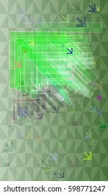 arrows icon vector