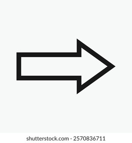 Arrows icon.  vector arrows. Arrow. Cursor. Modern simple arrows. 