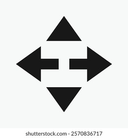 Arrows icon.  vector arrows. Arrow. Cursor. Modern simple arrows. 