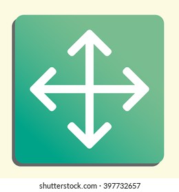 Arrows Icon In Vector Format