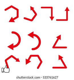 arrows icon, vector illustration EPS 10