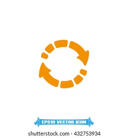 arrows icon vector illustration eps10