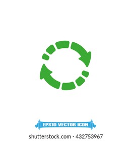 arrows icon vector illustration eps10