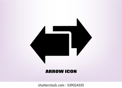 arrows icon vector illustration eps10.