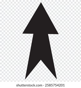  Up Arrows icon. Vector illustration. Variety Design arrow.