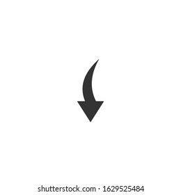 Arrows Icon vector sign isolated for graphic and web design. Arrow symbol template color editable on white background.