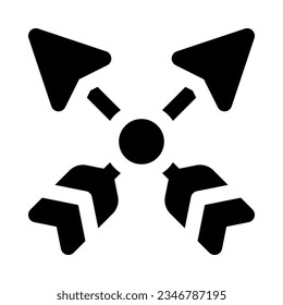 arrows icon for your website, mobile, presentation, and logo design.