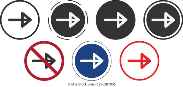 Arrows icons. Arrow icon. Arrow vector collection. Arrow. Cursor. Modern simple arrows. Vector illustration.