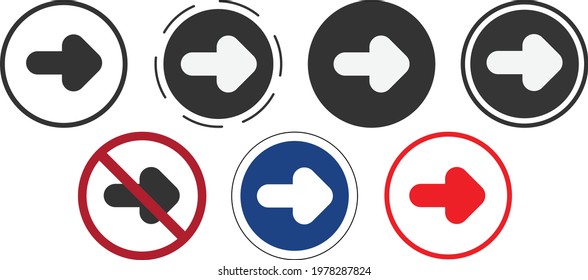 Arrows icons. Arrow icon. Arrow vector collection. Arrow. Cursor. Modern simple arrows. Vector illustration.