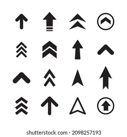 Arrows icons, big set. Arrows vector collection.