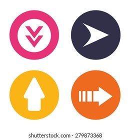 arrows icons design, vector illustration eps10 graphic 