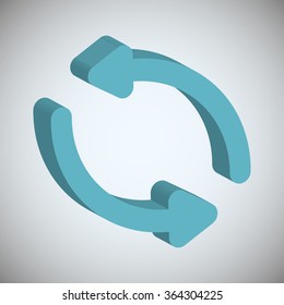 Arrows icons graphic 