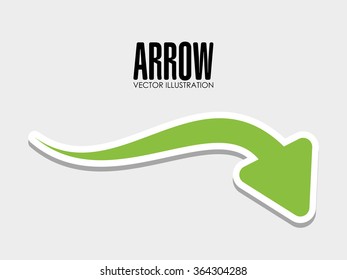 Arrows icons graphic 