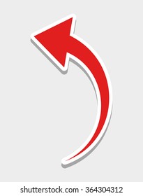Arrows icons graphic 