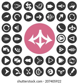 Arrows icons set