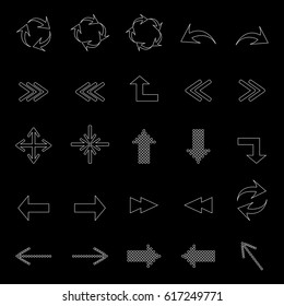 Arrows icons set