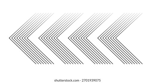 Die Pfeile sind gesetzt. Pfeilsymbol. Pfeilvektorsammlung. Pfeil. Cursor Moderne einfache Pfeile. Vektorgrafik.
