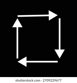 Flechas, conjunto de iconos de flechas, signos de puntero de Vector negro plano simple moderno. Conjunto de iconos de flecha para Botones de Hacer clic de avance, navegación de flecha de Diseño web y Elementos de App