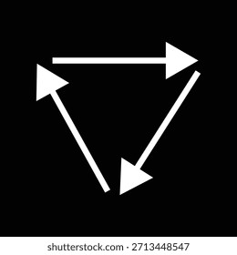 Setas, conjunto de ícones de setas, sinais simples modernos de ponteiro de vetor preto plano. Ícone de seta definido para botões de clique de avanço, navegação de seta de design da Web e elementos de aplicativos 