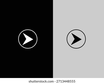 Flechas, conjunto de iconos de flechas, signos de puntero de Vector negro plano simple moderno. Conjunto de iconos de flecha para Botones de Hacer clic de avance, navegación de flecha de Diseño web y Elementos de App 