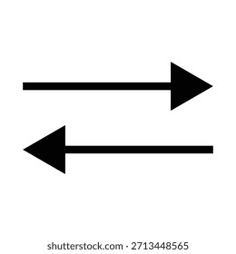 Flechas, conjunto de iconos de flechas, signos de puntero de Vector negro plano simple moderno. Conjunto de iconos de flecha para Botones de Hacer clic de avance, navegación de flecha de Diseño web y Elementos de App 