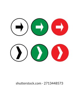 Arrows, Arrows icons set, modern simple flat black vector pointer signs. Arrow icon set for forward click buttons, web design arrow navigation and apps elements 
