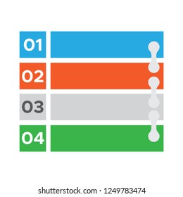 Arrows infographics. Charts with options, steps list vector background