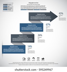  Arrows infographics template 