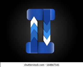 Arrows Isolated on black background