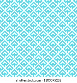 Arrows. Japanese motif. Ethnical wallpaper. Ancient mosaic backdrop. Oriental pattern background. Ethnic ornament. Folk image. Digital paper, textile print, web design. Seamless art illustration.