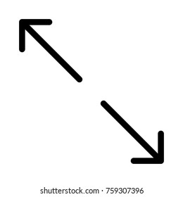  arrows line icon