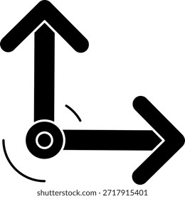 Pfeile Linie Vektorsymbol Design
