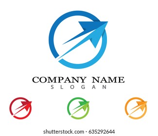 Arrows Logo Template
