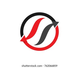 Arrows Logo Template icons