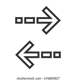 Arrows Logo Template Illustration Design. Vector EPS 10.