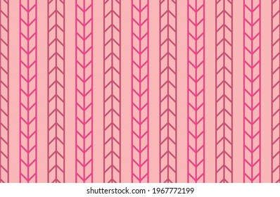 Arrows motif seamless pattern. Angle backdrop with candy color. Vector