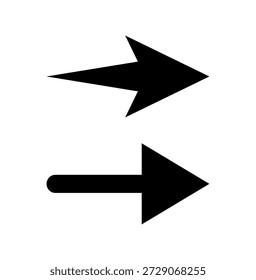 Setas com Vários Estilos Definem o Vetor